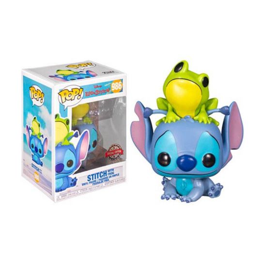 Фигурка ПОП Стич Пляжный 3 - 6 вида, 10см (в коробочке) 986