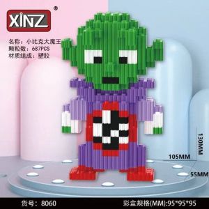 3Д конструктор из мини блоков XINZ Драгон Болл сир.кор (687 блока)