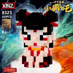 3Д конструктор из мини блоков XINZ Нэчжа 2 (659 блока)