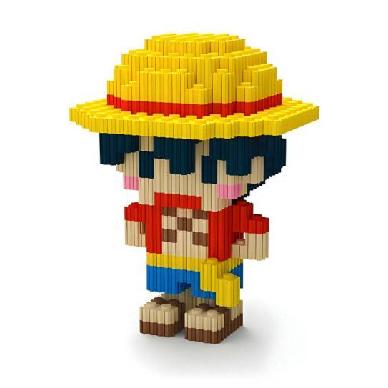 3Д конструктор из мини блоков XINZ Ван Пис Луффи (666 блока)