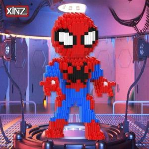 3Д конструктор из мини блоков XINZ Человек паук 2 (481 блока)