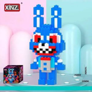 3Д конструктор из мини блоков XINZ Фредди 1 Бонни (647 блока)