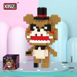 3Д конструктор из мини блоков XINZ Фредди 4 Фредди (606 блока)