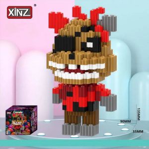 3Д конструктор из мини блоков XINZ Фредди 6 Фокси (635 блока)