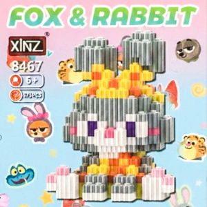 3Д конструктор из мини блоков XINZ Зверополис 2 Джуди (575 блока)