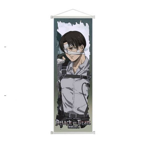 Гобелен 24 на 74 см Атака титанов 2