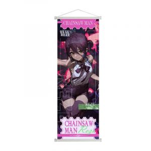 Гобелен 24 на 74 см Человек бензопила 3