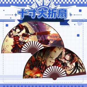 Веер деревянный 60 на 33 см Рандеву с жизнью 2