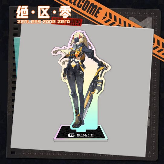 Акриловый стенд (13-15 см) Зенлес Зон Зеро (ZZZ) Гашетка 4