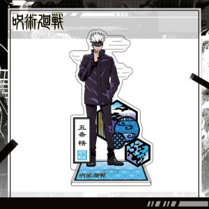 Акриловый стенд (13-15 см) 2D Магическое сражение Сатору Годжо 6 NEW