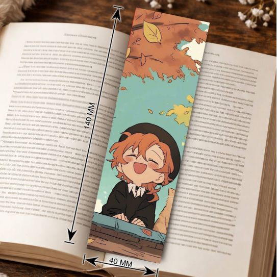 Закладка 4х14см Проза бродячих псов 6