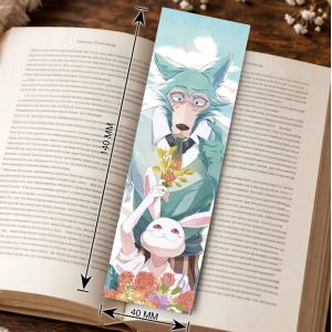 Закладка 4х14см Выдающиеся звери 3