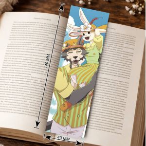 Закладка 4х14см Выдающиеся звери 6