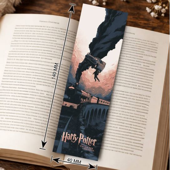 Закладка 4х14см Гарри Поттер 1