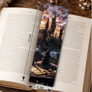 Закладка 4х14см Гарри Поттер 2