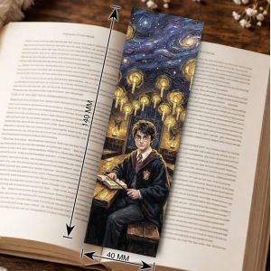 Закладка 4х14см Гарри Поттер 3