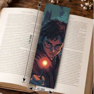 Закладка 4х14см Гарри Поттер 4