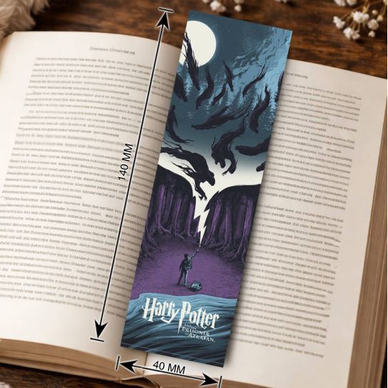 Закладка 4х14см Гарри Поттер 5