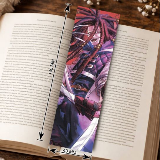 Закладка 4х14см Гачиакута 1