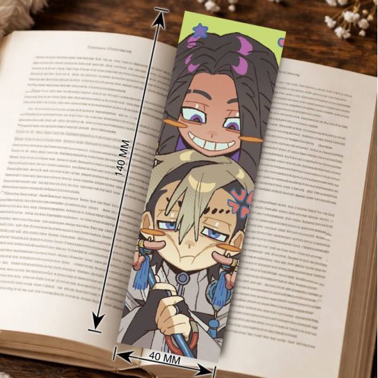 Закладка 4х14см Гачиакута 2