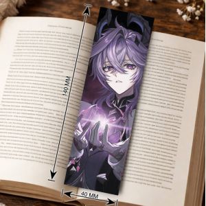 Закладка 4х14см Геншин Genshin Impact 2