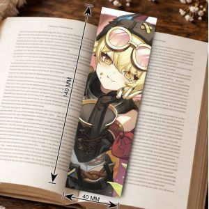 Закладка 4х14см Геншин Genshin Impact 5