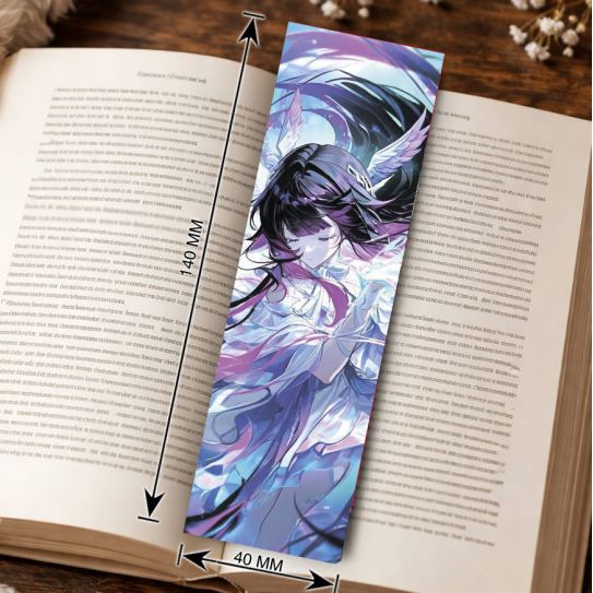 Закладка 4х14см Геншин Genshin Impact 6