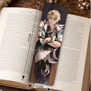 Закладка 4х14см Геншин Genshin Impact 8