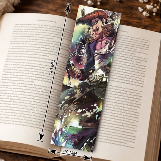 Закладка 4х14см Данганронпа 1