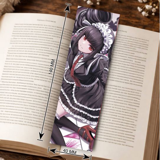 Закладка 4х14см Данганронпа 6