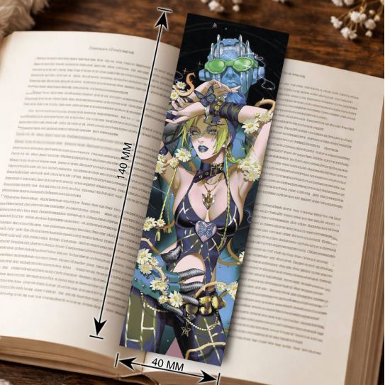 Закладка 4х14см Джо Джо 2