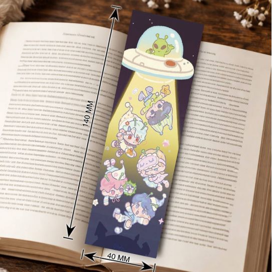 Закладка 4х14см Alien Stage 3