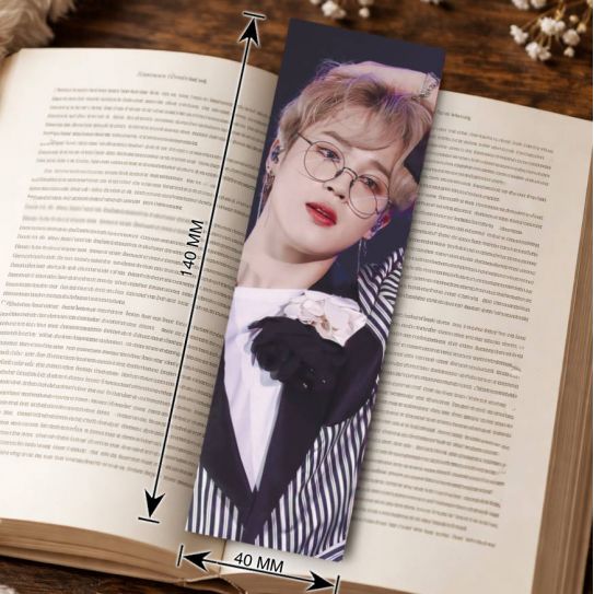 Закладка 4х14см BTS 1