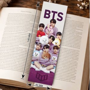 Закладка 4х14см BTS 3