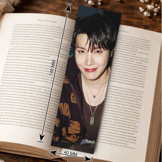 Закладка 4х14см BTS 4