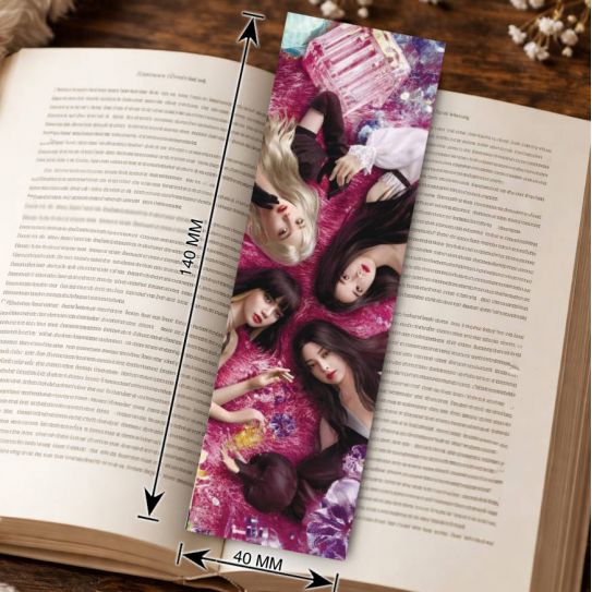 Закладка 4х14см Blackpink 2