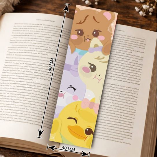 Закладка 4х14см Blackpink 7