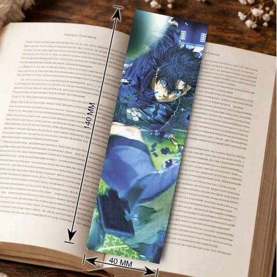 Закладка 4х14см Синяя Тюрьма 1