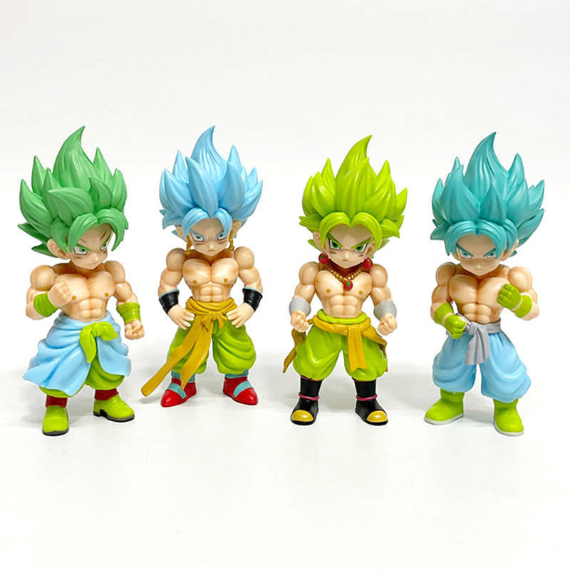 Набор аниме фигурок Драконий жемчуг Dragon Ball 4 из 4-х штук