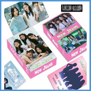 Фотокарточки LOMO CARD K-POP большие одност-ие 30 штук (12 на 8 см) 002 NEW JEANS