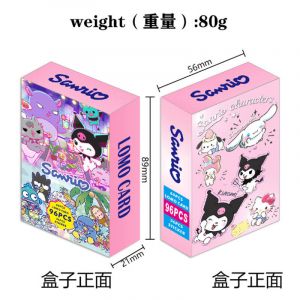 Фотокарточки LOMO CARD Аниме двухст-ие 96 штук (8 на 5 см) 009 Sanrio (1)