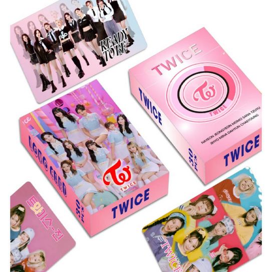 Фотокарточки LOMO CARD K-POP двухст-ие 96 штук (8 на 5 см) 010 TWICE (2)