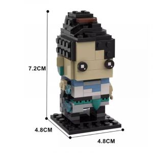 Конструктор Valorant Валорант - Сейдж (инструкция по QR упаковка пакет)