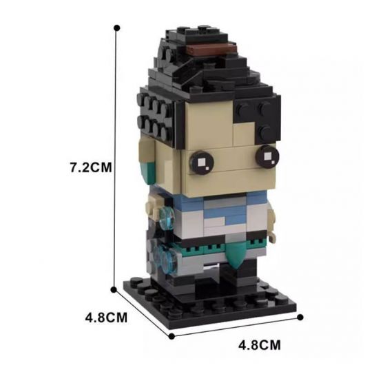 Конструктор Valorant Валорант - Сейдж (инструкция по QR упаковка пакет)