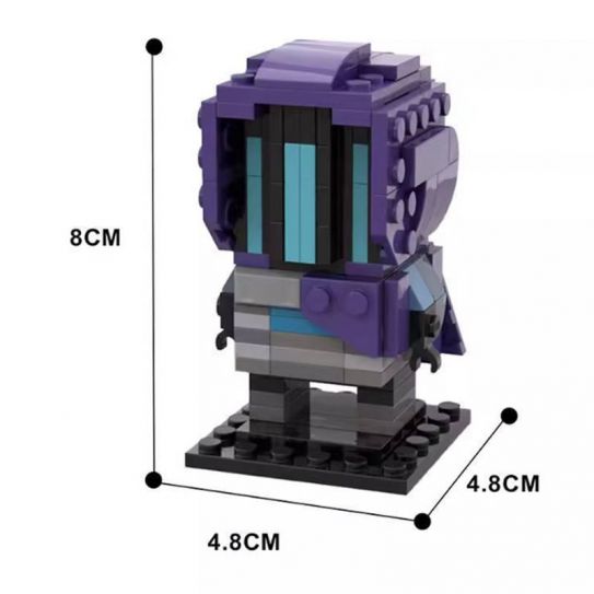 Конструктор Valorant Валорант - Омен (инструкция по QR упаковка пакет)