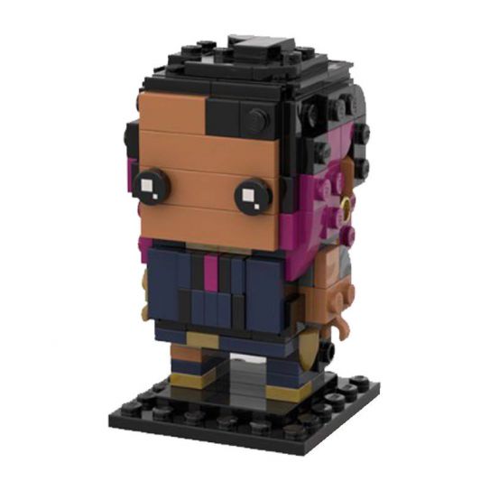 Конструктор Valorant Валорант - Рейна (инструкция по QR упаковка пакет)