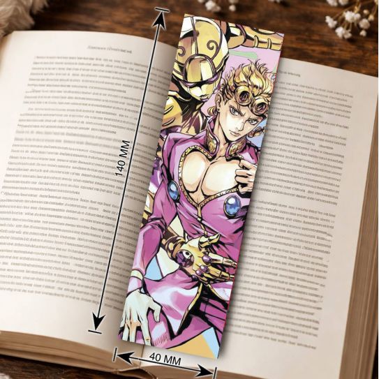 Закладка 4х14см Джо Джо 4