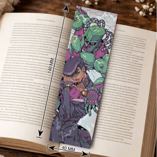 Закладка 4х14см Джо Джо 5