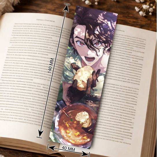 Закладка 4х14см Доктор Стоун 4