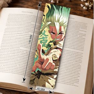 Закладка 4х14см Доктор Стоун 7